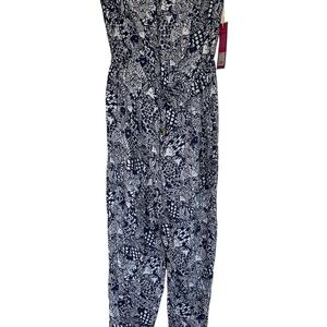 NWT Lilly Pulitzer for Target Strapless Medium Upstream Blue White Jumper